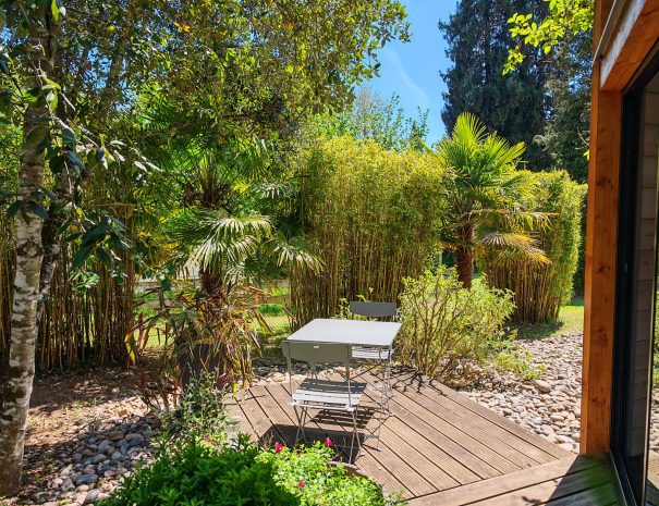 terrasse gîte bien-être