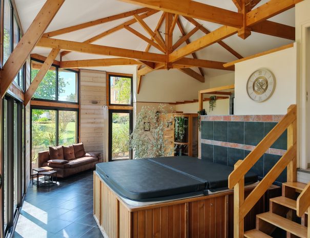 intérieur gîte bien-être