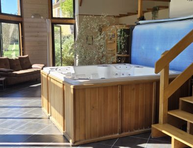 vue sur l'espace d'entrée